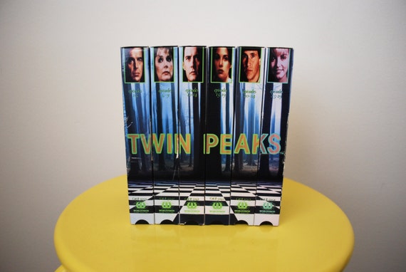 Twin Peaks Series VHS Box Set by PillowsAndPuns on Etsy