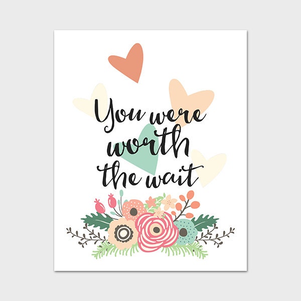 Nursery Quote Print 8x10 Instant Download You by MossAndTwigPrints
