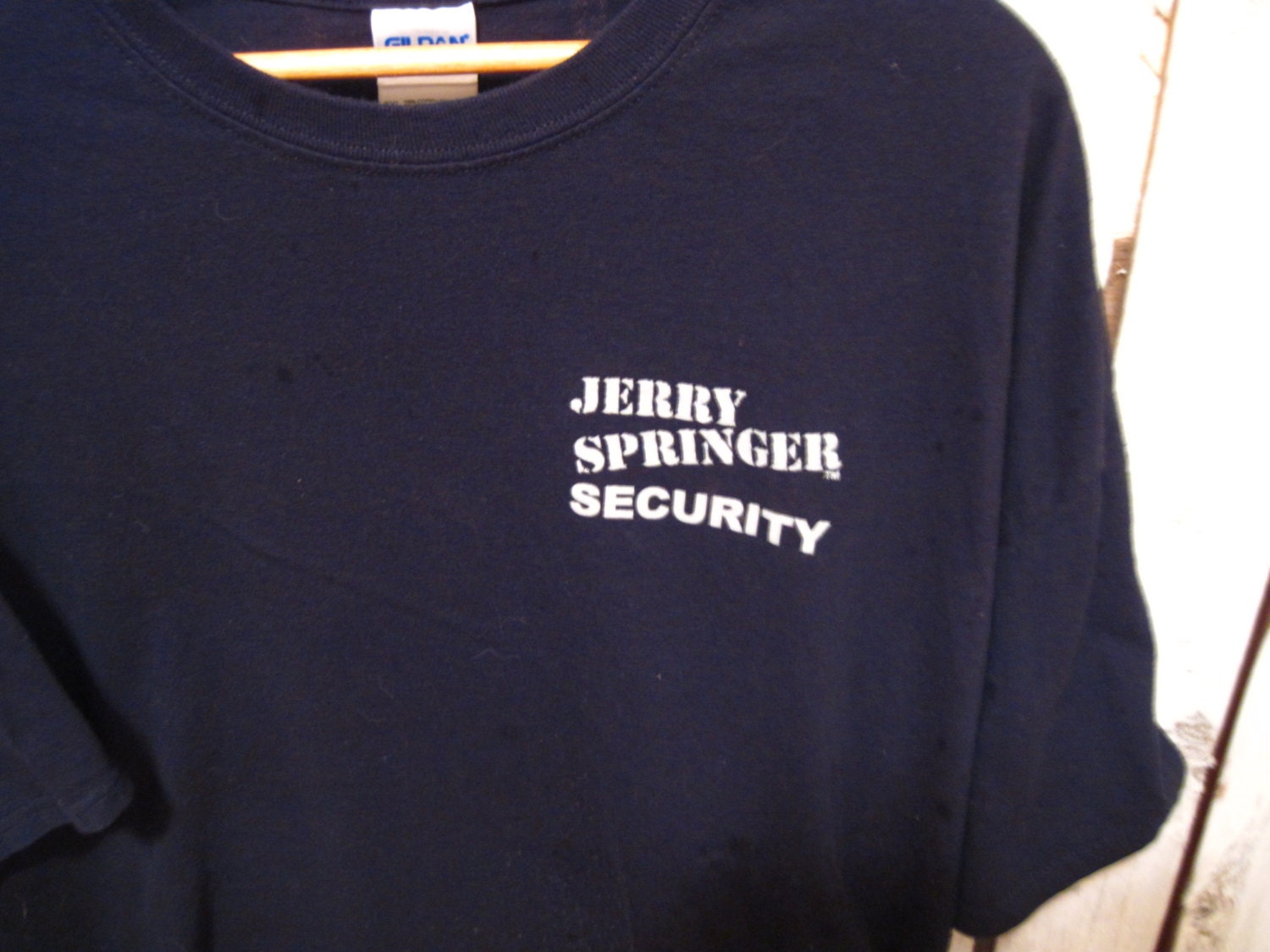 Jerry Springer Security T-Shirt Size 2X