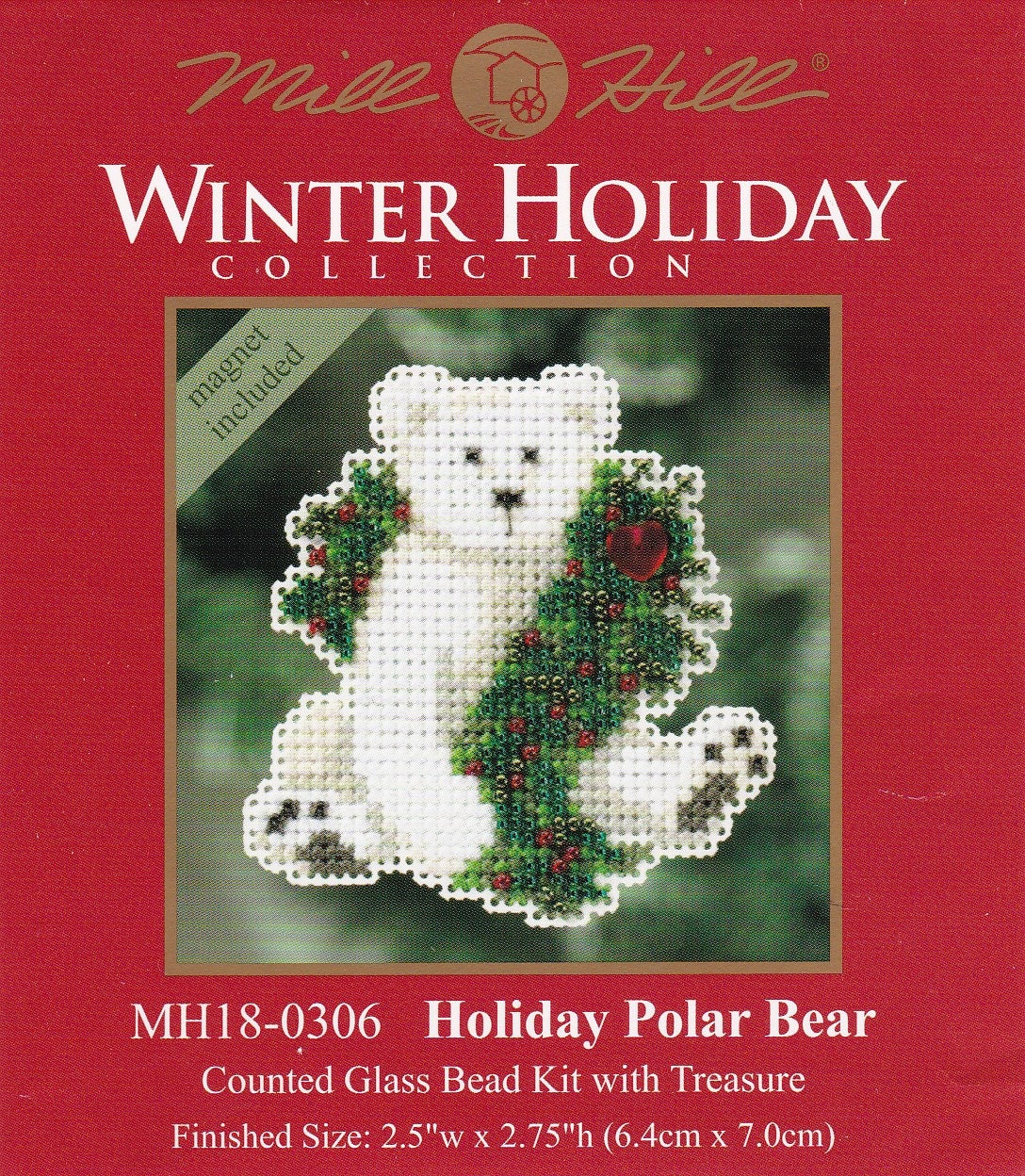 Mill Hill Winter Holiday Collection. Holiday Polar by PegsFibers