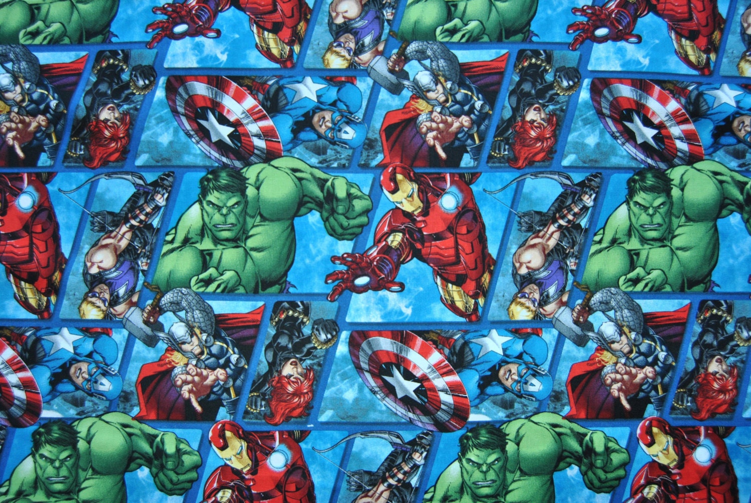 Marvel Superheroes Weighted Blanket by WeightedCreations on Etsy