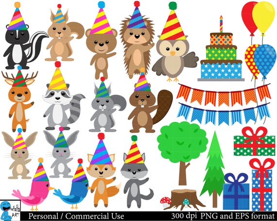 free clip art party animals - photo #28