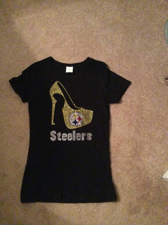 steelers rhinestone shirt