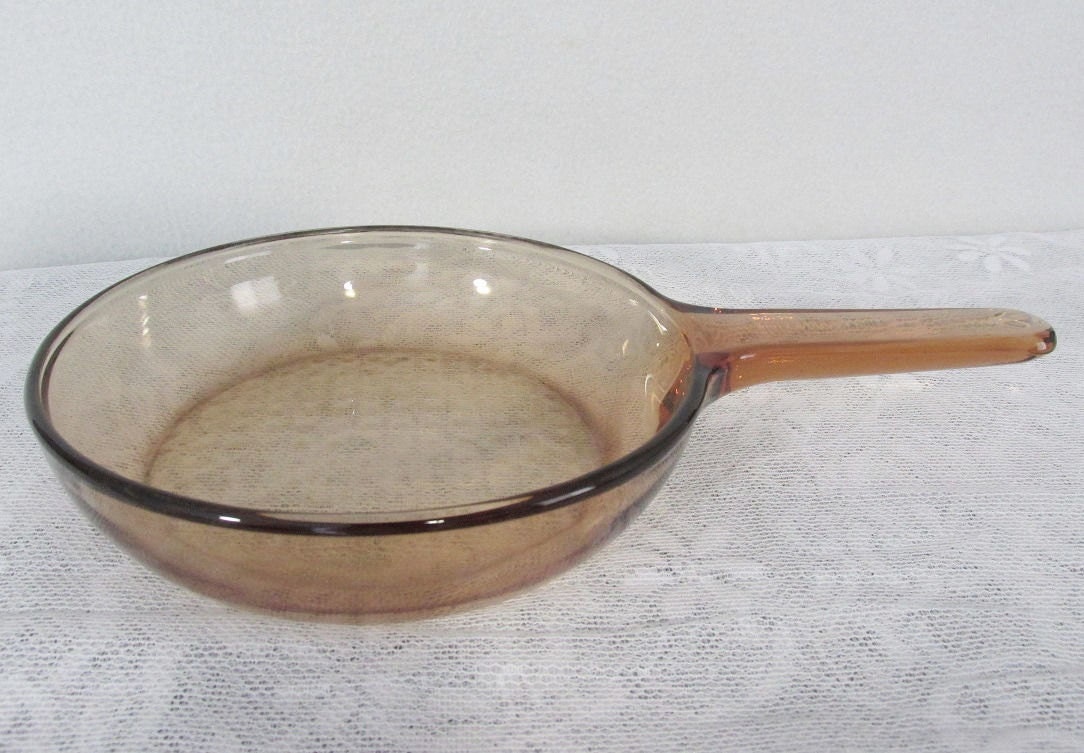 VISION Corning Ware 7 Fry Pan Skillet Waffle Bottom
