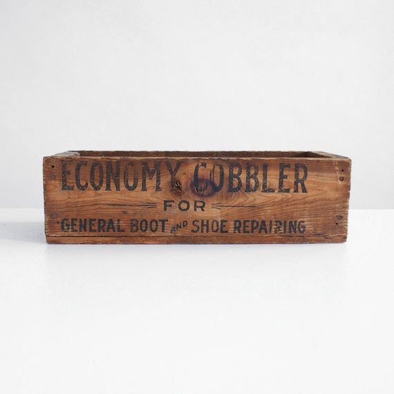 antique cobbler repair kit vintage shoe repair kit shoe