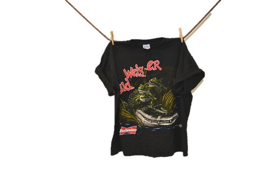 budweiser frog t shirt