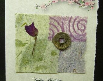 Don't give up Card/ Hand Made Card/ Lucky by PaperArtsbyShen
