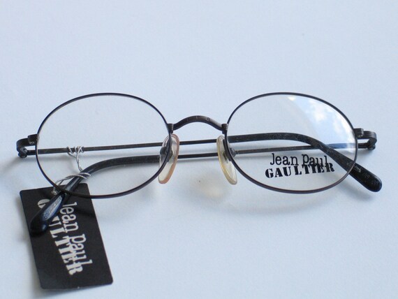 Jean Paul Gaultier made in Japan unisex metal eyeglasses