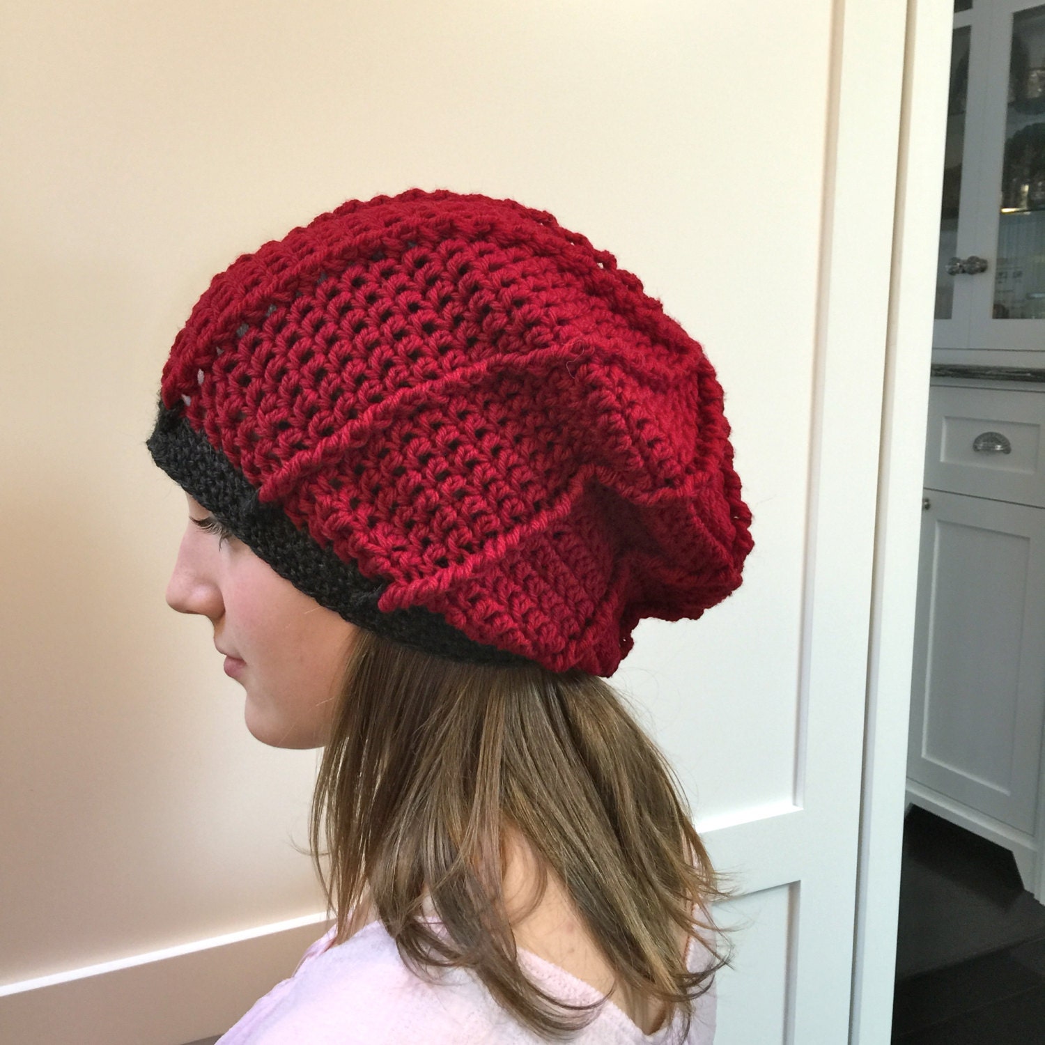 CROCHET PATTERN ONLY The Spider  Slouchy Hat