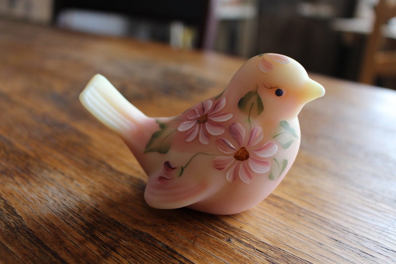 fenton bird figurine