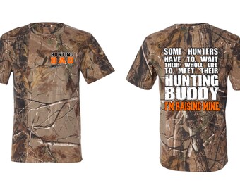 Real Tree AP Hunting Dad Shirt Hunting Buddy Hunting Buddy Shirt Hunting Gift For Dad Bow Hunting Gift Hunting svg Father Son Shirt