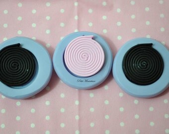 ICE CREAM MOULD 2.0 cm flexible silicone 3d Gelato miniature dollhouse charm kawaii polymer clay jewelry soap resin plaster ST176