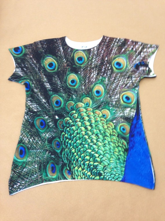 Peacock_T shirt All Over Printing