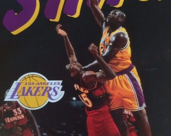 Shaquille O'Neal Shaq Lakers poster 16 x 20
