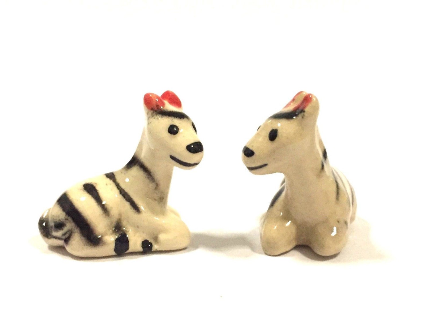 ceramic miniature animal figurines