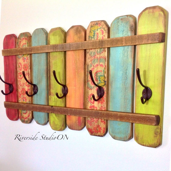 87 New rustic home decor etsy 164 Rustic Home Decor Coat Rack Handmade by RiversideStudioON on Etsy 