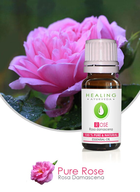 Pure Rose oil 100% Rose Otto Undiluted Rose Essential oil