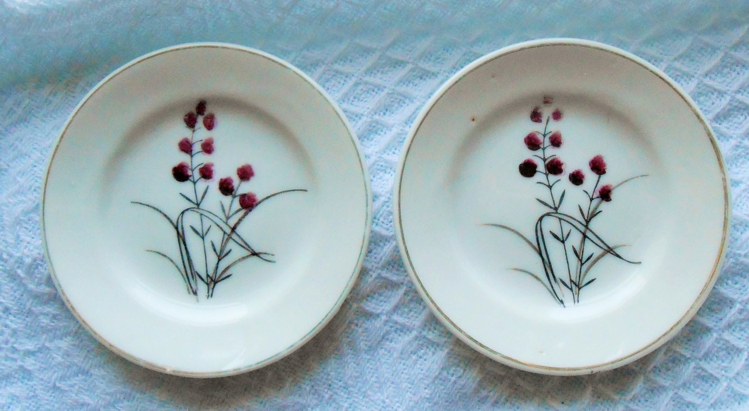 Small / Tiny Butter Pat Dishes Butter Pats Made in Japan