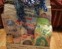 Popular items for baby boy gift basket on Etsy