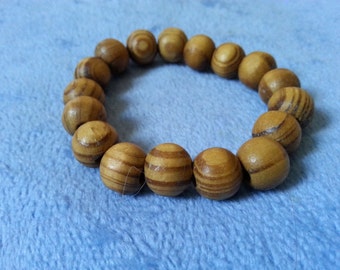 CLEARANCE: Wooden elasticated bracelet by SerenitybyGJ