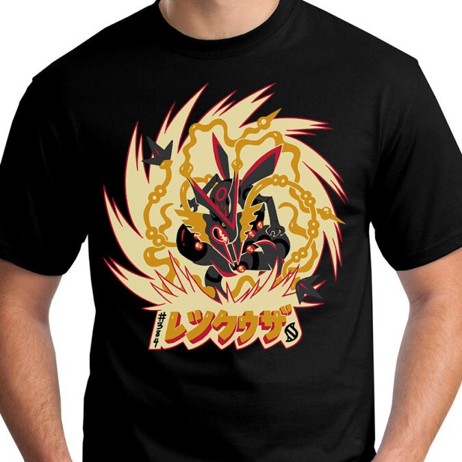 SHINY RAYQUAZA Pokemon T-shirt