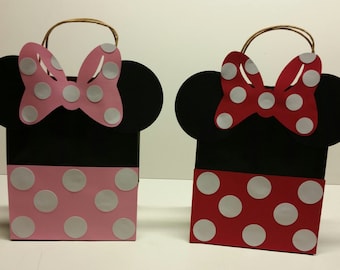 Minnie Mouse Favor Bag/ Goody Bag