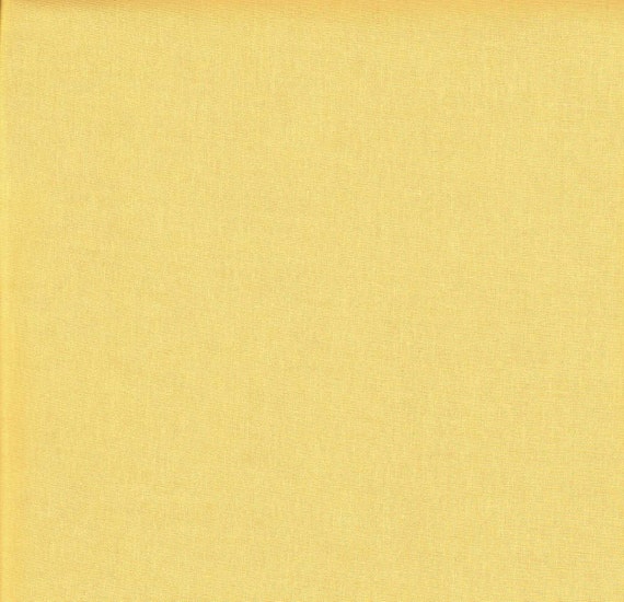 Yellow Fabric Butter Yellow Broadcloth by SouthernSisterSupply