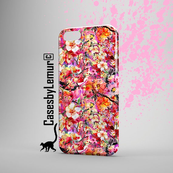  SAKURA Iphone case Watercolor Iphone 6 case Japanese Iphone 5 case Cherry Blossom Iphone 6 plus case Spring Iphone 5C case Iphone 5s case