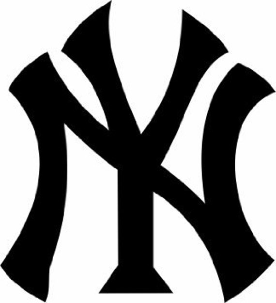 New York Yankees Car Decal or Computer by HappyFlightDesigns