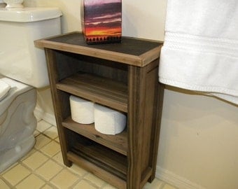 Lil' Rustic Mini Bathroom Cabinet with Shelves