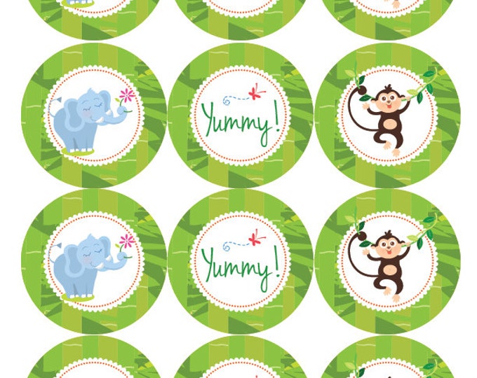 Babyshower Jungle Safari Party Package. Instant download. Printable. Jungle Safari Babyshower. Babyshower printables