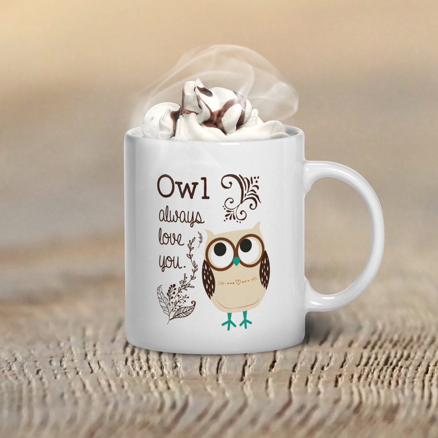 Owl Coffee Mug Owl Mug Owl Coffee Mug Gift Owl Gifts