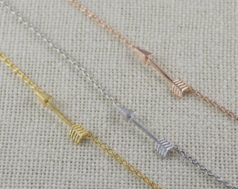 Arrow Necklace-Pi Phi-Gold Plated
