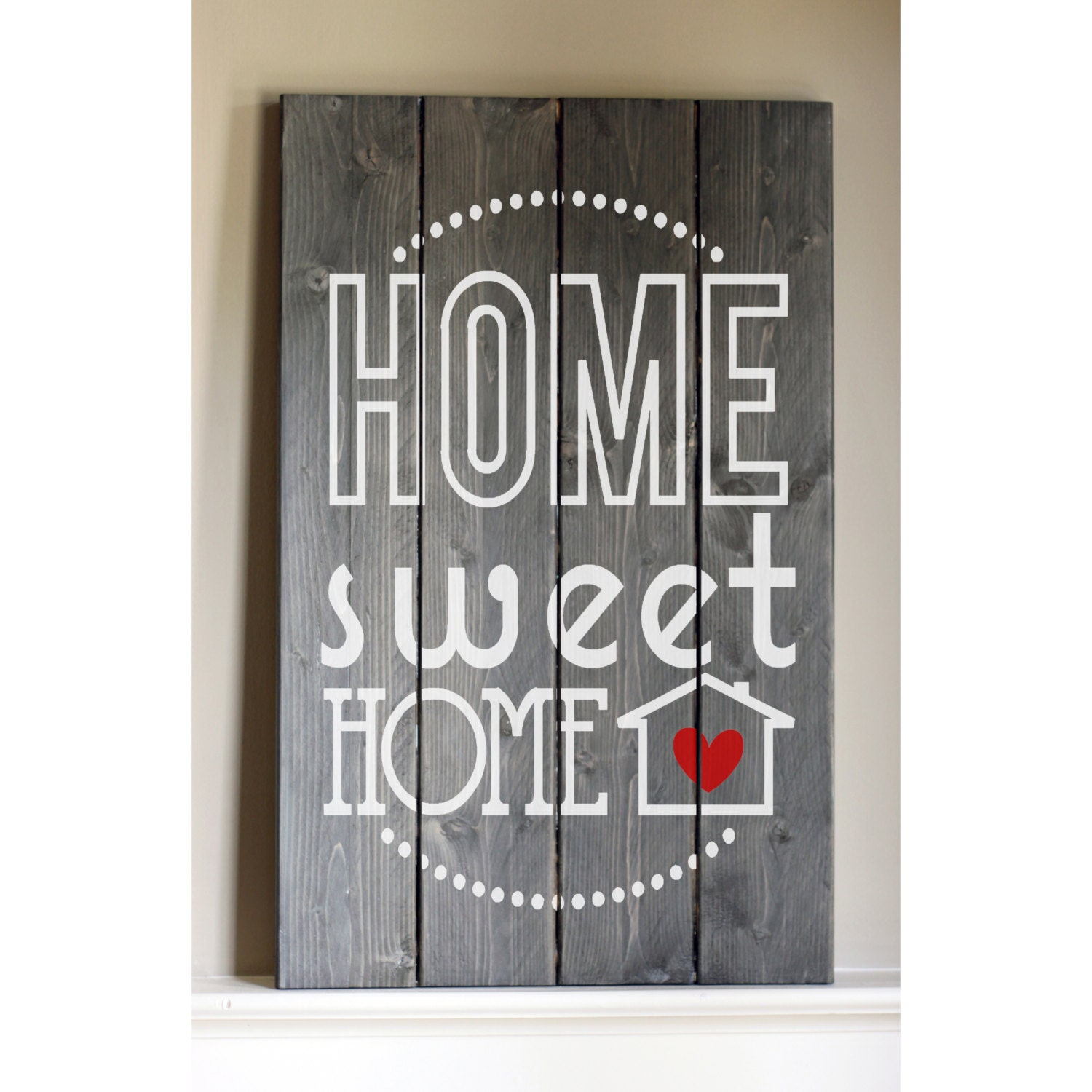 Home Sweet Home Rustic Wood Sign By HammerandLaceinc On Etsy   Il Fullxfull.733243188 Gf0o 