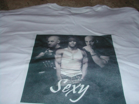 vin diesel white t shirt