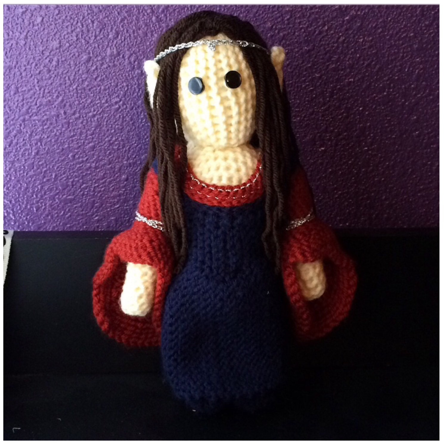 Crochet Arwen Doll Lord of the Rings