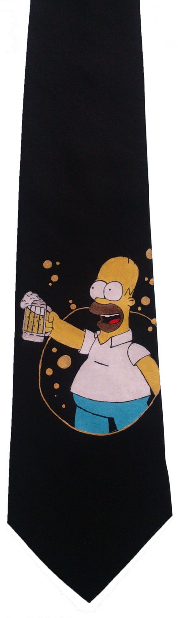Items similar to Tie The Simpsons - Homer J. Simpson - on Etsy