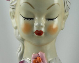 Royal Copely Head Vase
