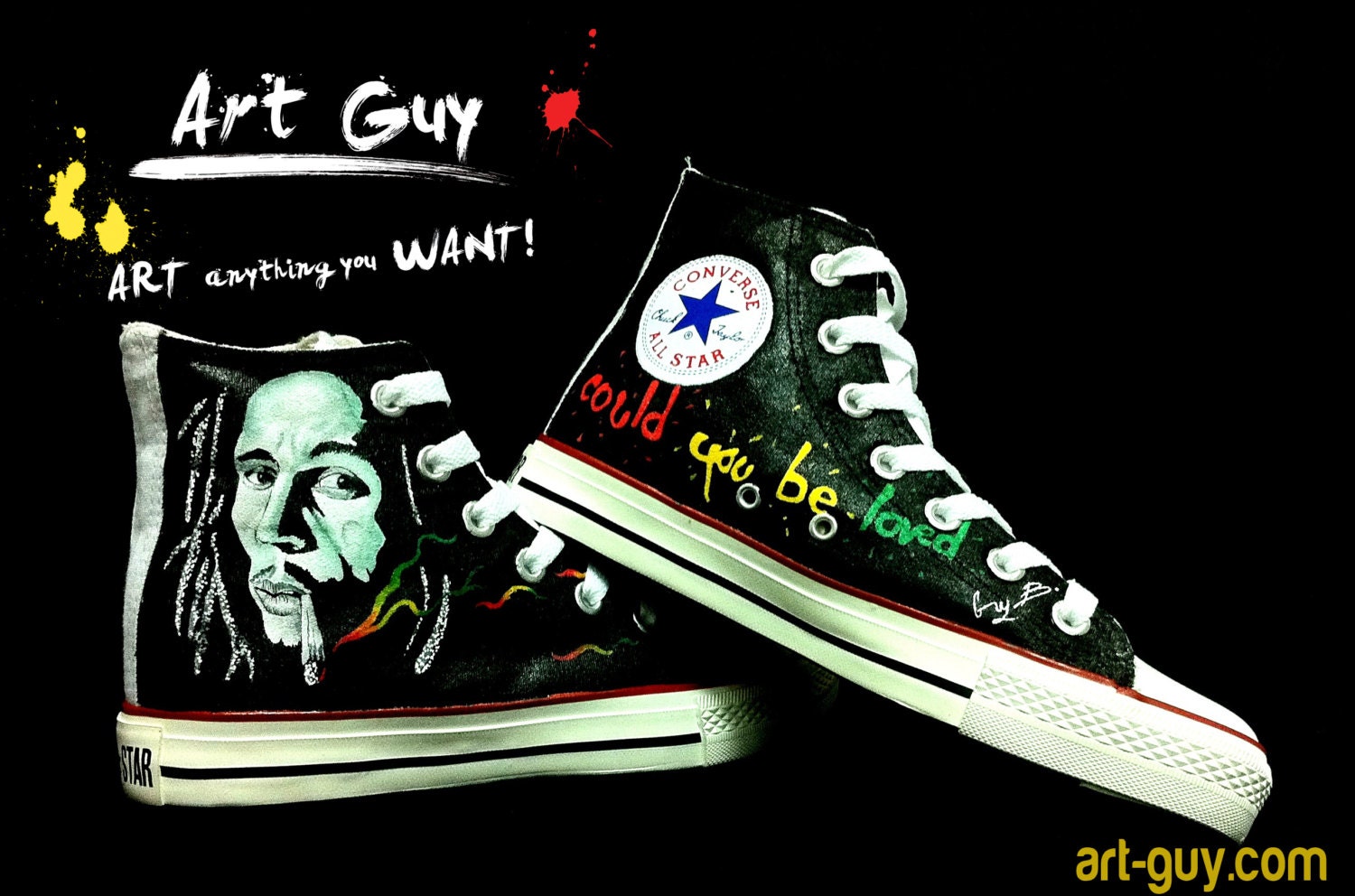 hand painted shoes bob marley converse Custom shoes one of a hand painted shoes bob marley converse Custom shoes one of a