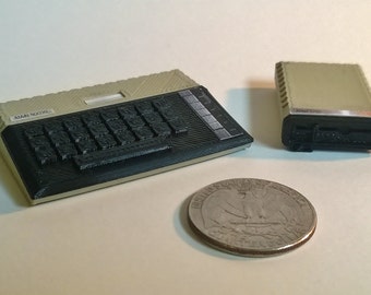 Mini Atari 800XL and 1050 disk drive - 3D Printed!