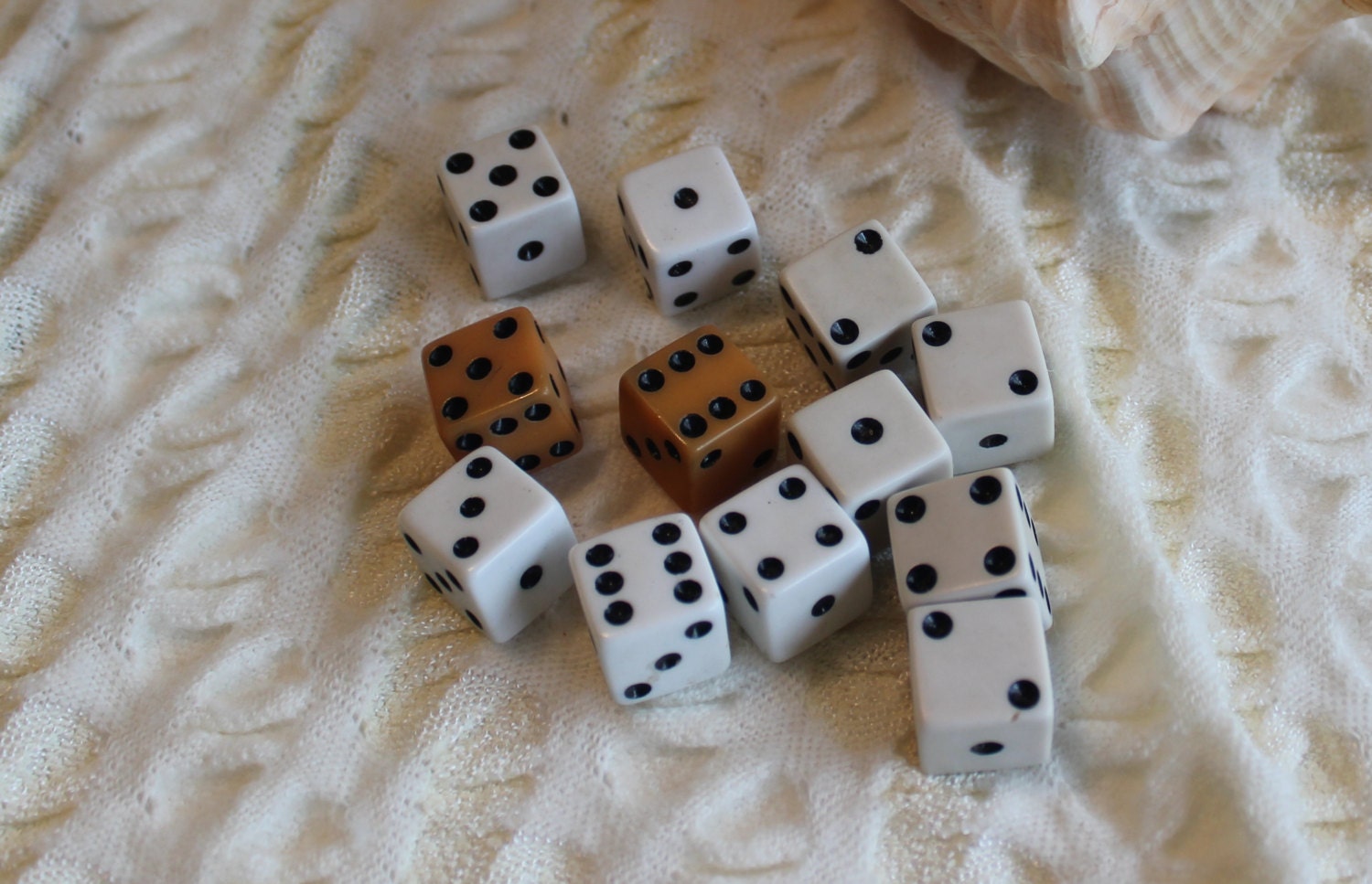 vintage bone poker dice