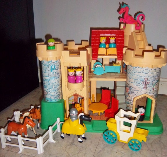 vintage little people castle