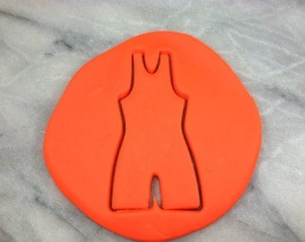 Wrestling Singlet Outline Cookie Cutter - SHARP EDGES - FAST Shipping - Choose Your Own Size!