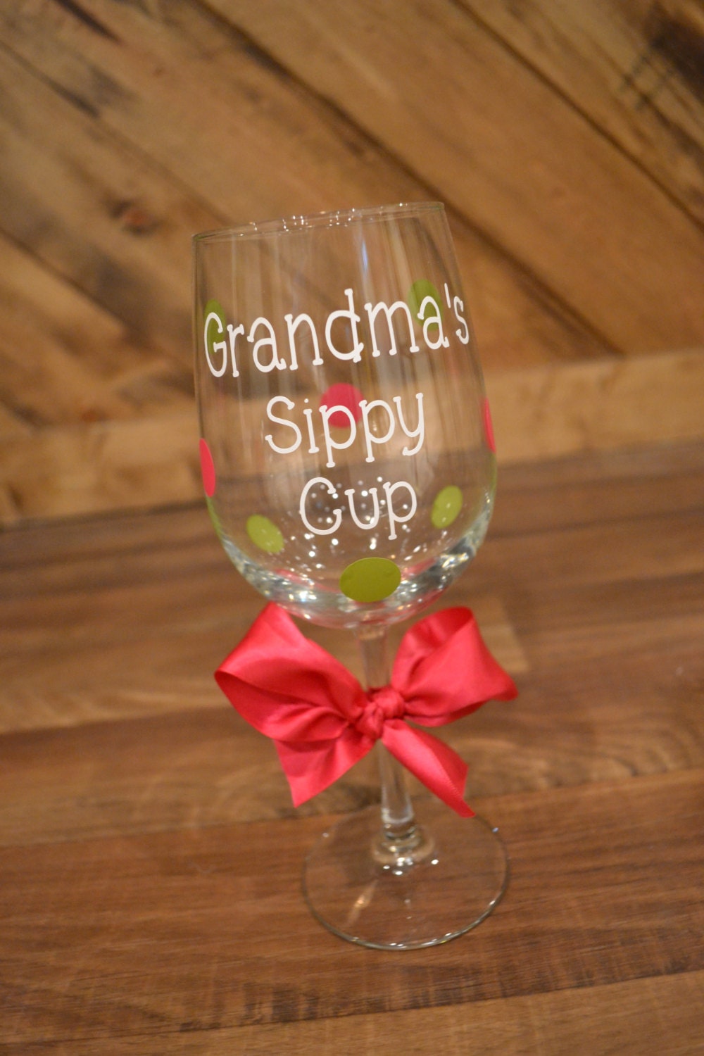 Grandma's Wine Glass // Grandmas's Sippy Cup // Nana