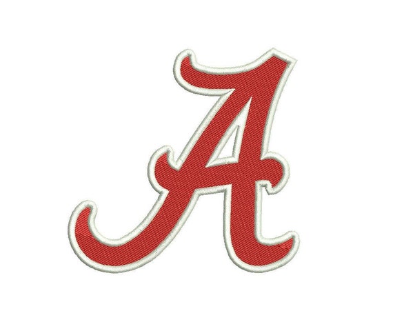 Alabama Embroidery Design University Of Alabama By Appliquecloud