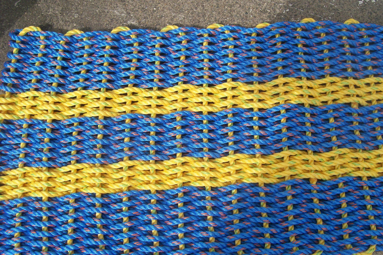 NAUTICALMaineMade Lobster Rope Mats by midmainemats on Etsy