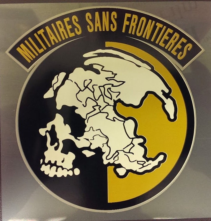MSF Metal Gear Solid Peace Walker sticker decal MGS Militaires