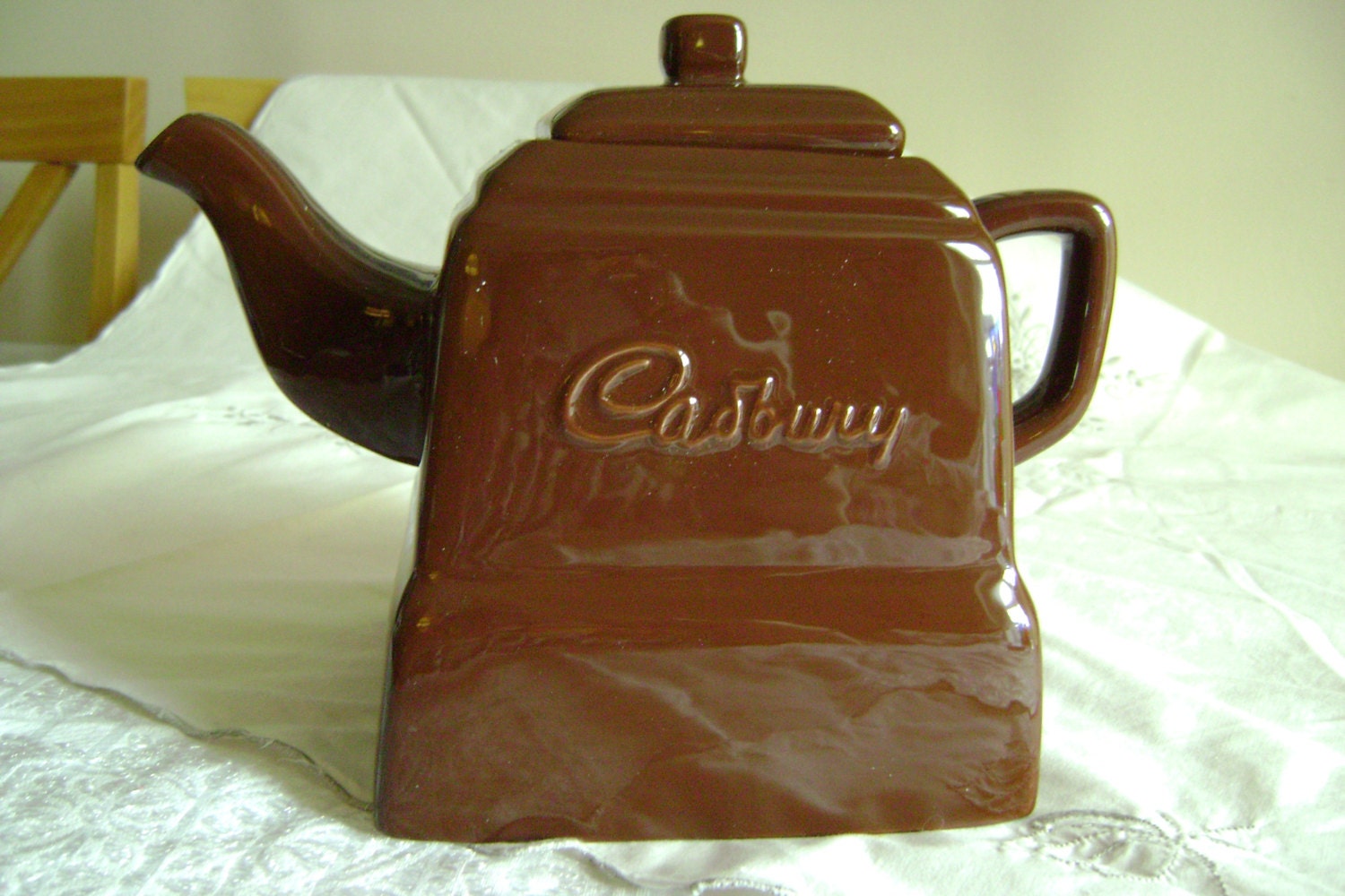 Cadbury's chocolate teapotLooks just like a