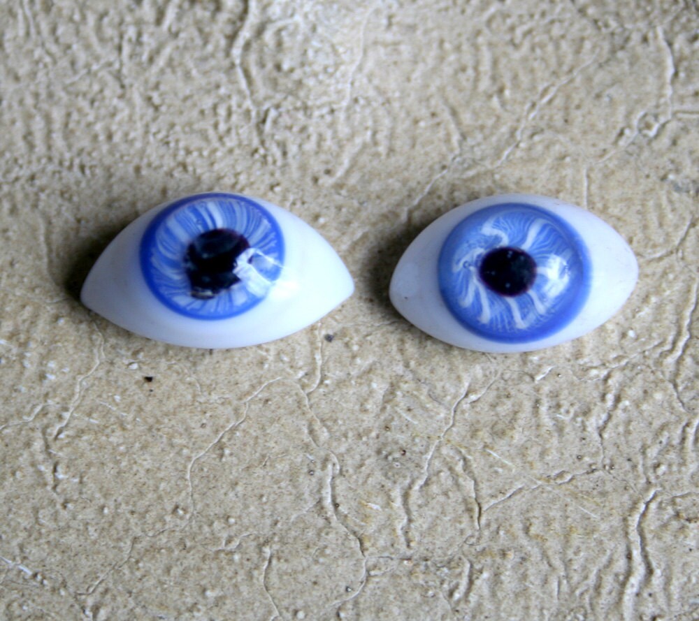 vintage glass doll eyes