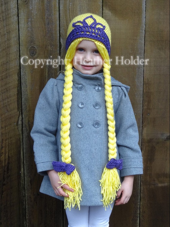 rapunzel pattern crochet hat for Hat by Download HHCrafts Rapunzel Pattern Instant Crocheted